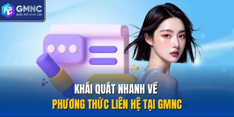 Khái quát nhanh về phương thức liên hệ tại GMNC